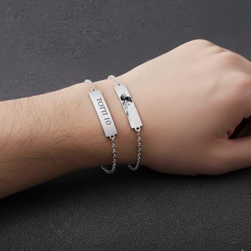 Bracciale Personalizzato - Amante del Calcio